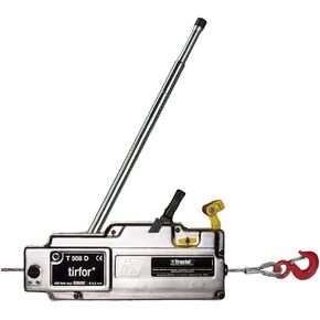 Tractel 00869912430K Griphoist T 508D Wire Rope Hoist with 30' Wire