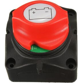 Marine Removable Battery Isolator Cut Off Power Switch On Off 12V/24V for Car 4WD Rv ATV Vehicles Boats