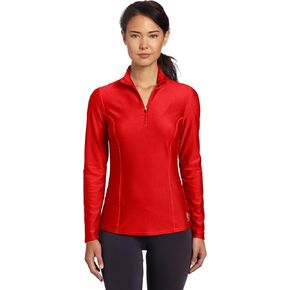 Snow Angel Women's Doeskin Zip T Neck Top
