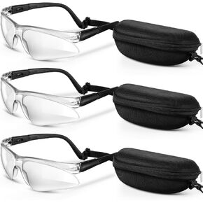 Fiada 3 Pieces Racquetball Goggles Sports Basketball Goggles Anti Fog Field Hockey Goggles View Protective Sports Eye Protectors Scratch Resistant Protective Eyewear for Sports