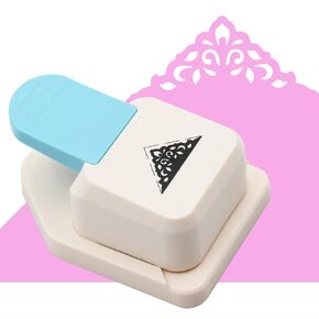 3 in 1 Craft Tag Punch, 1.5/2/ 2.5 Inch Gift Tag Paper Punches for DIY Projects Card Making Scrapbooking Craft Perfurador DIY Puncher