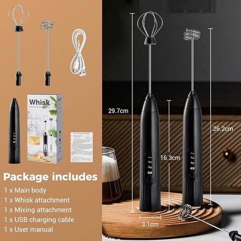 Versatile Milk Frother Wand for Small Commercial Mixers - Perfect for Eggs, Baking, and More! in Saudi Arabia