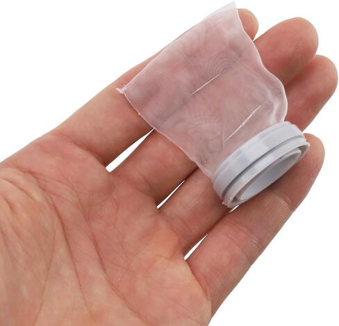 10Pcs Translucent Electric Head Lice Capture Filters - Disposable Mesh Refills with Lid, Easy to Attach to Lice Comb in Saudi Arabia