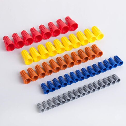 Wire Stripping and Twisting Tool, 2024 Electric Wire Stripper, Wire Twister Tool for Drill，Portable Wire Twister for Power Drill, Cable Quick Stripping and 25PCS Wire Connectors Nuts in Saudi Arabia