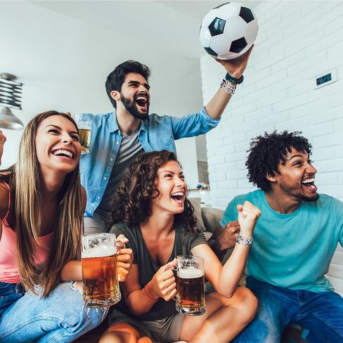 48 قطعة من الأساور الرياضية الساحرة، هدايا لاعب كرة السلة اللينة لكرة القدم، كرة مطرزة، أساور من الطين قابلة للتعديل، لوازم الهدايا الرياضية للبالغين في سن المراهقة in Kuwait