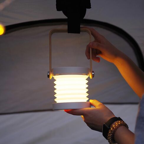 Touch Control Dimmable Multifunctional Night Light,Battery Operated Reading Light Table Lamp Outdoor Lamp Desk Lamp,USB Rechargeable Portable Folding LED Lantern Lamp in Saudi Arabia