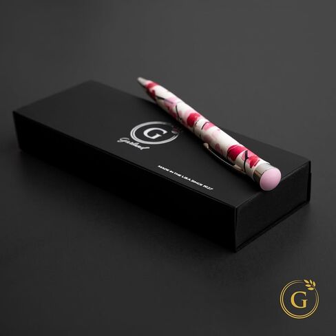 Garland Metal Twist Pen – Made in USA -Camo Design Design with Chrome Finish, Gift for Client, Graduate, Professional Look, Gift Box, Refillable with Universal #1 Refill in Saudi Arabia