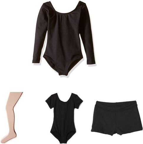 Capezio Girls' Basic Dance Clothing Bundle in Saudi Arabia