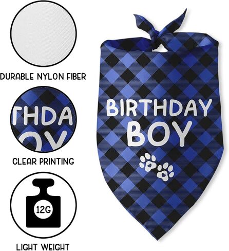 It's My Birthday Mother Puppers Blue Dog Bandana Dog Birthday Boy Bandana Puppy Bandana Funny Pet Puppy Photo Prop Pet Scarf Accessories for Pet Dog Lovers Gifts in Saudi Arabia