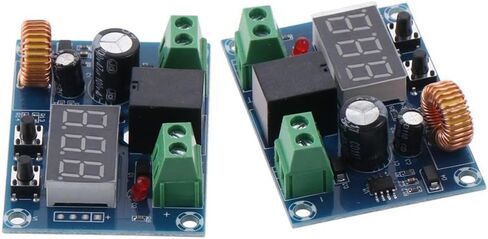 2Pcs DC Voltage Protection Module,Voltage Protection Digital Display Switch, Low Voltage Disconnect Protection Module in Saudi Arabia