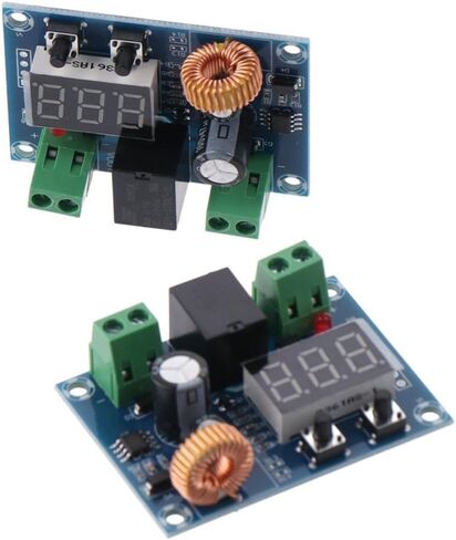 2Pcs DC Voltage Protection Module,Voltage Protection Digital Display Switch, Low Voltage Disconnect Protection Module in Saudi Arabia