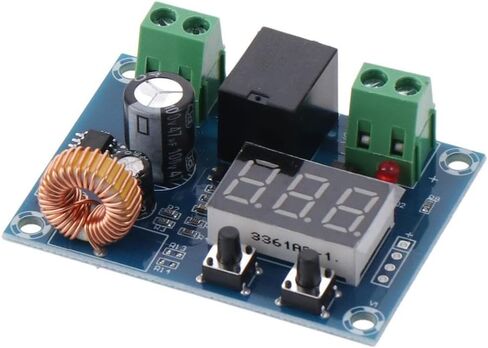 2Pcs DC Voltage Protection Module,Voltage Protection Digital Display Switch, Low Voltage Disconnect Protection Module in Saudi Arabia