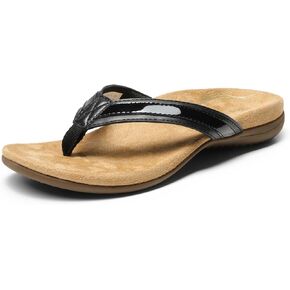 DREAM PAIRS Women's Flip Flops Arch Support Comfortable Soft Cushion Walking Thong Sandals for Summer Beach