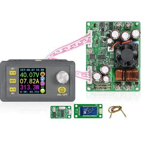 DPS5020 DC 6-60V to 0-50V 20A Constant DC DC Voltage Current Step-Down Power Supply Module Buck Voltage Converter Voltmeter Support Android Phone PC Communication(DPS5020-USB-BT)
