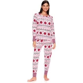bebe Womens Long Sleeve Shirt and Skinny Leg Pants Lounge Pajama Sleep Set
