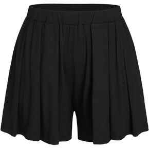 CIDER- Elastic Waist, Wide Leg Shorts for Women, Curve & Plus Size