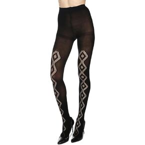 MeMoi Chic Drop Fashion Opaque Tights