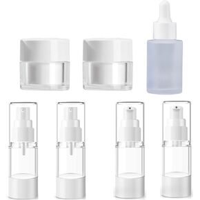 OGIFOAHC Refillable Cosmetic Travel Containers For Creams And Liquids-Sized Cosmetic Containers - Perfect for Your Next Adventure