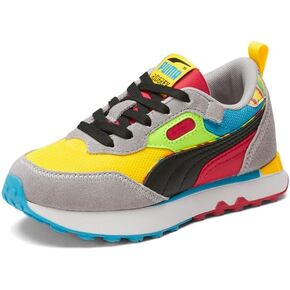PUMA Rider Future Vintage Charcoal & Paint (Little Kid)