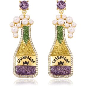 Festive Earrings for Women Men, Bohemian Tassel Dangle Earrings Colorful Drop Earring Independence Day Drop Earring Holiday Carnival Party Jewelry Gifts Accessories