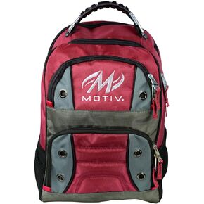 MOTIV Intrepid Backpack Red