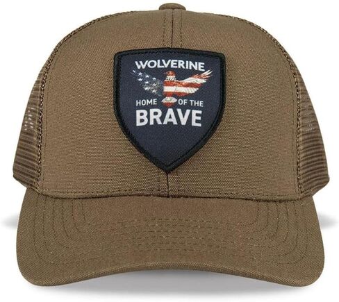 WOLVERINE Standard Trucker Hat Snap Back Baseball Cap for Men and Women, One Size Fits Most in Saudi Arabia