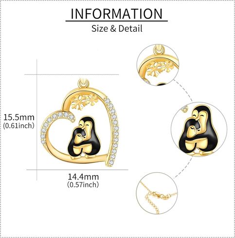 قلادة بطريق من الذهب الخالص عيار 14 قيراط، قلادة على شكل حيوان لطيف، مجوهرات من الذهب الحقيقي للنساء والبنات، هدايا الكريسماس وعيد الحب in Kuwait