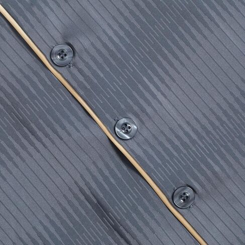 طقم بيجامات رجالي بأكمام طويلة من الحرير خفيف الوزن in Kuwait