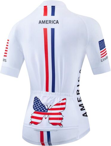 Women's Cycling Jersey, Short Sleeved Bike Shirt Mountain Jersey Comfortable Quick Dry Wear Top in Saudi Arabia