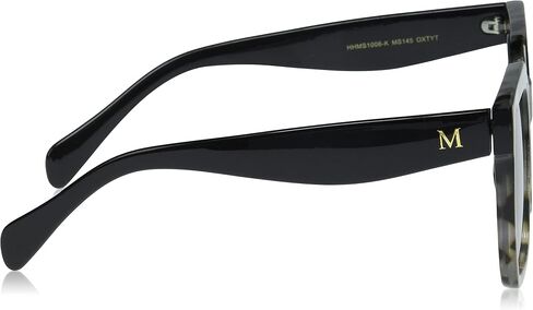 Martha Stewart Women's Ms145 Oversized Uv400 Protective Square Sunglasses-Timeless Gifts for Her, 53mm in Saudi Arabia