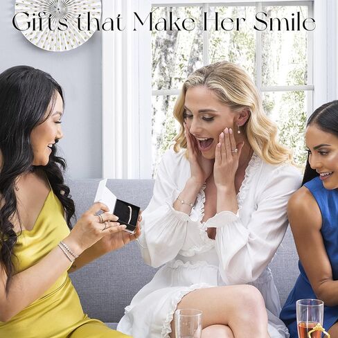 Cate & Chloe 2Ct. أقراط بيونسيه فضية مرصعة بحجر كريم، مجموعة أقراط فضية كبيرة دائرية رائعة مرصعة بالكريستال للنساء، مجوهرات نسائية in Kuwait