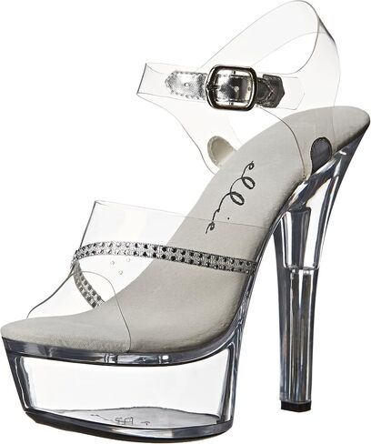 Ellie Shoes Women's 601 Jewel Platform Sandal in Saudi Arabia