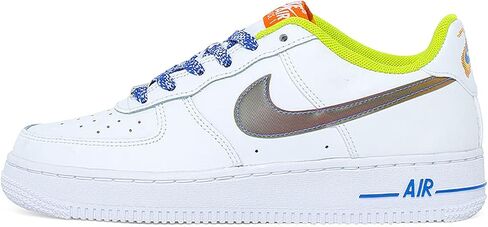 Nike Youth Air Force 1 LV8 GS DQ7767 100 Magma - Size 5.5Y in Saudi Arabia