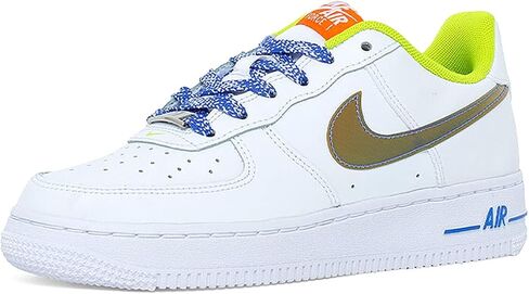 Nike Youth Air Force 1 LV8 GS DQ7767 100 Magma - Size 5.5Y in Saudi Arabia