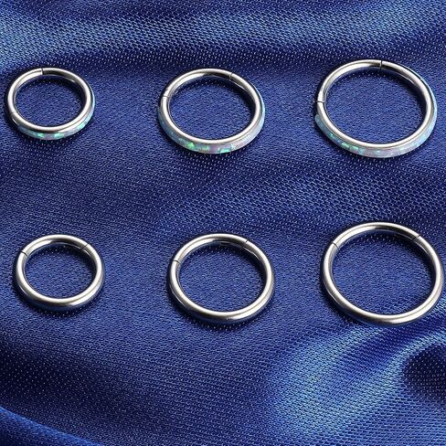 thunaraz 14g هوب البطن زر خواتم الجراحية الصلب البطن الدائري للنساء واضح تشيكوسلوفاكيا أوبال حلقات السرة الحد الأدنى هوب الفرس الجزء البطن زر ثقب 8mm 10mm 12mm in Kuwait