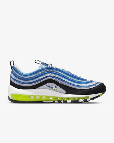Nike Womens Air Max 97 OG DQ9131 400 Atlantic Blue Voltage Yellow US 5.5 in Saudi Arabia