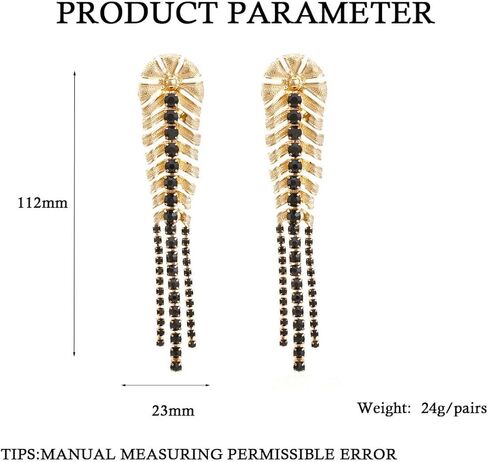 اقراط متدلية مرصعة باحجار الراين على شكل ورقة شجر للنساء والفتيات، اقراط بشراشيب لامعة، اقراط انيقة بتصميم شلال زركونيا مكعب لحفلات الزفاف والحفلات الراقصة، زنك، زركونيا مكعب in Kuwait