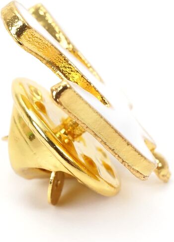 Monstrance طية صدر السترة دبوس هدية El Santísimo المناولة الأولى لصالح يسوع والروح القدس حمامة دبوس طية صدر السترة مطلي بالذهب مع المينا الأبيض والأحمر الهدايا الدينية in Kuwait