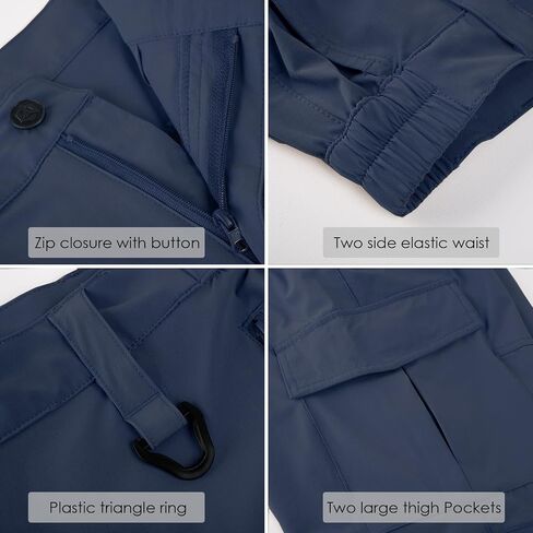 MANSDOUR Men's Lightweight Hiking Pants Quick Dry Water Resistant Tactical Work Outdoor Fishing Cargo Trousers in Saudi Arabia