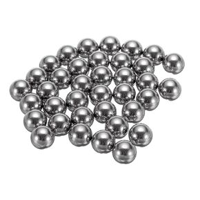 uxcell 50pcs Chrome Steel Bearing Balls 9mm Precision Balls, Mini Solid Bearing Balls, G100