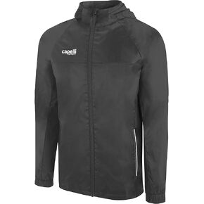 Capelli Sport All Weather Jacket, Adult Basics Activewear Gym Coat with Hood for Men and Women