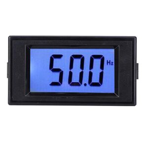 D69-HZ Digital Display Frequency Meter, 10~199.9Hz AC80~300V Cymometer with LCD Display, AC80-300V is Suitable for Measuring Conventional voltages, Small Size