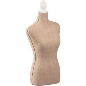 Tripar 35422 Large Natural Jute Styrofoam Bust