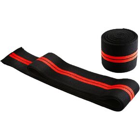 CAP Barbell Elastic Knee Wraps, Pair