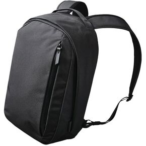 ALPAKA Metro Backpack - Compact EDC Laptop Backpack - Internal and External Pockets Store Your Must-Haves - Made with Recycled Weatherproof Axoflux Black 300D Fabric