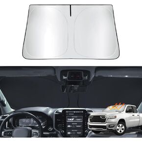 Windshield Sunshade for Subaru Outback 2021-2024,Retractable Front Window Sun Shade Block UV Sun Visor Outback Accessories