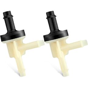 4 Pcs Vacuum Check Valve Compatible with YG193, Vacuum Switch Replacement Parts Vacuum Control Valve Automotive Vacuum Lines Check Valve Compatible with Motorcraft Parts Automotive Parts