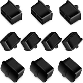 SFP Dust Covers SFP Anti-Dust Caps Port Protector Suitable for Open SFP/SFP+ Slot on Network Switch/Router/Network Interface Card Durable Soft Silicone Type B 50pcs/Pack