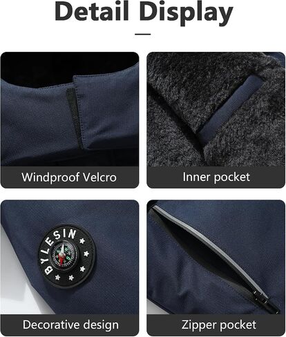 Kid's Waterproof Ski Jacket Warm Winter Coat Boys Snowboarding Jackets Outdoor in Saudi Arabia