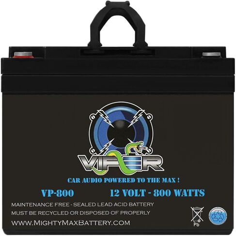 Mighty Max Battery Viper VP-600-12 Volt 18 AH, 600 Watt Car Audio High Current Power Cell Battery in Saudi Arabia